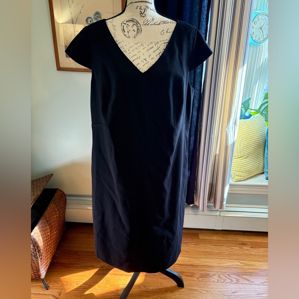 Talbots Black Midi Dress